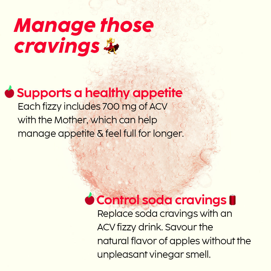 Apple Cider Vinegar Effervescent with 700mg ACV