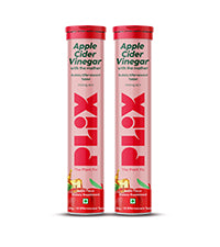Apple Cider Vinegar Effervescent with 700mg ACV Pack of 2 TikTok