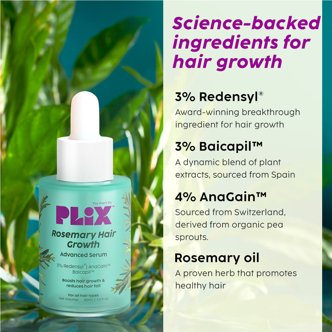 Rosemary Advanced Hair Growth Serum and Shampoo