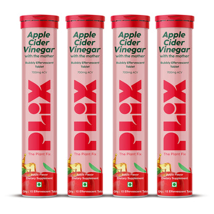 Apple Cider Vinegar Effervescent with 700mg ACV 12 Pack