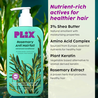 Rosemary Anti Hairfall Conditioner with 3% Shea Butter expert