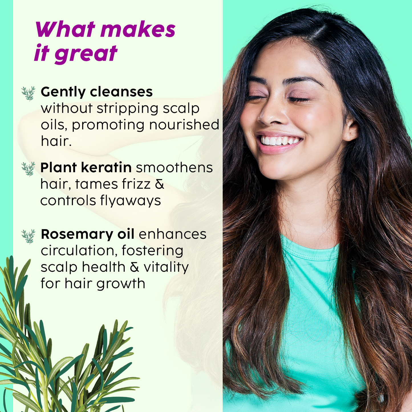 Rosemary Anti Hairfall Conditioner with 3% Shea Butter expert