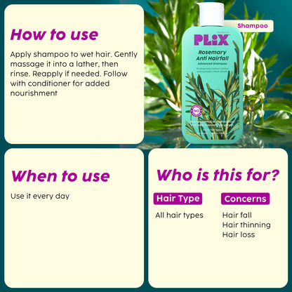 Rosemary Anti Hairfall Conditioner with 3% Shea Butter expert