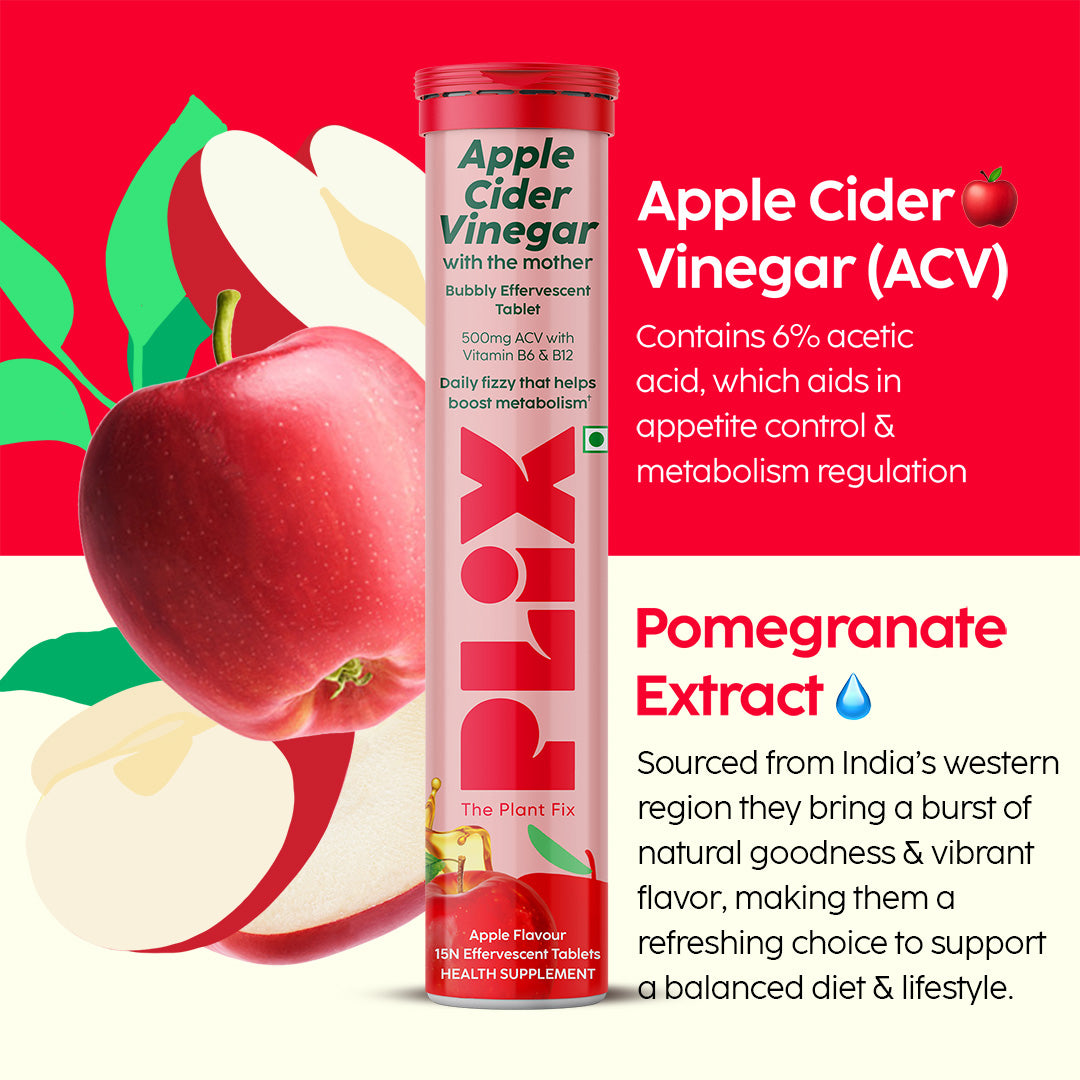 Apple Cider Vinegar Effervescent with 700mg ACV
