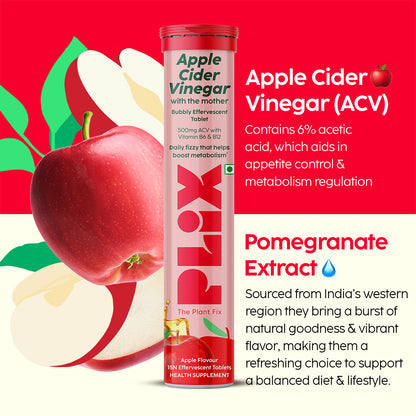 Apple Cider Vinegar Effervescent with 700mg ACV